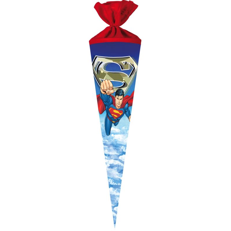 Schultüte Superman 70 cm rund