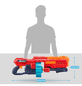 XSHOT - Excel Turbo Advance Blaster mit Darts