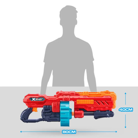 XSHOT - Excel Turbo Advance Blaster mit Darts