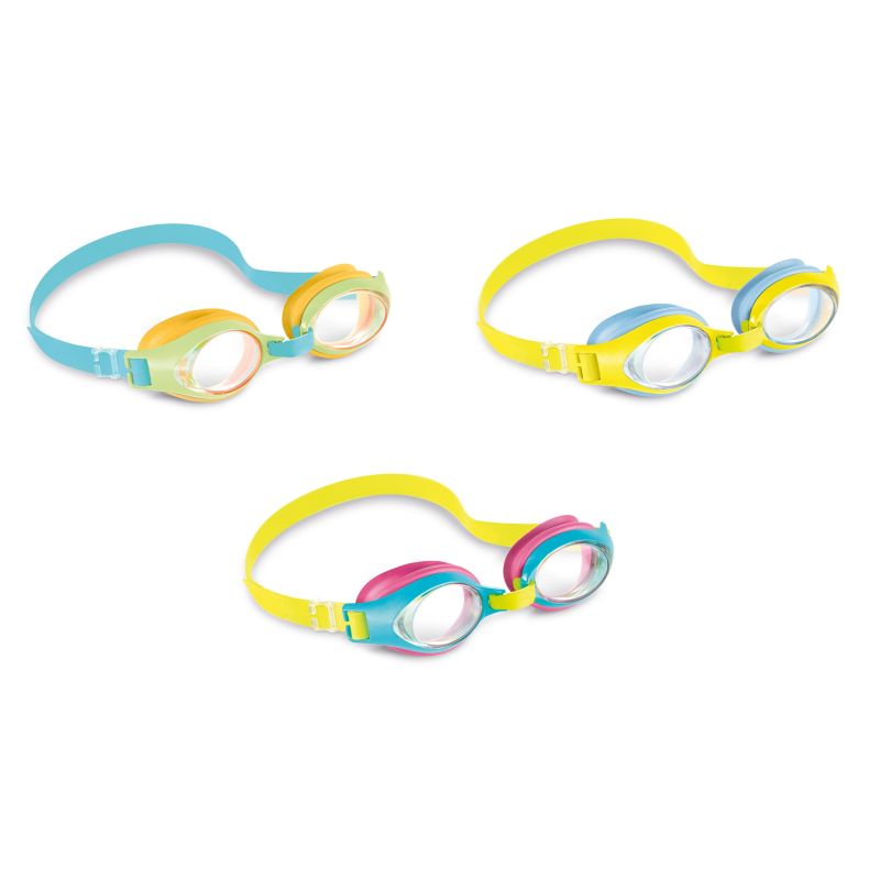 Schwimmbrille Junior 3-8 Jahre, farblich sortiert