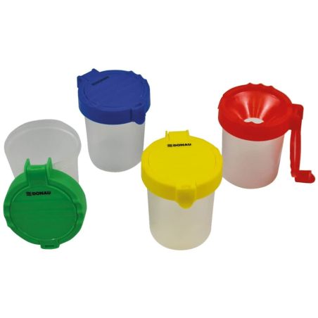 Wasserbecher 8cm, farblich sor tiert