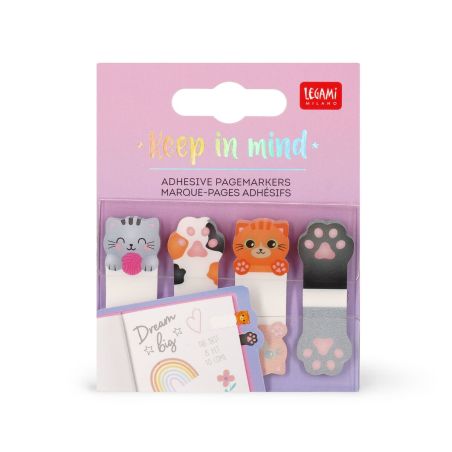 ADHESIVE PAGEMARKERS - KEEP IN MIND - KITTY