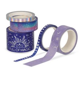 SET OF 5 PAPER STICKY TAPES - TAPE BY TAPE - MAGIC