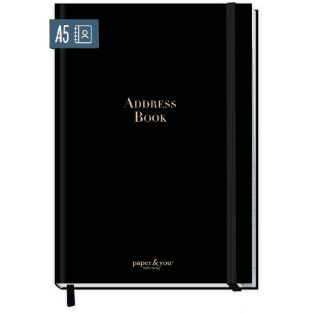 Adressbuch A5 sortiert