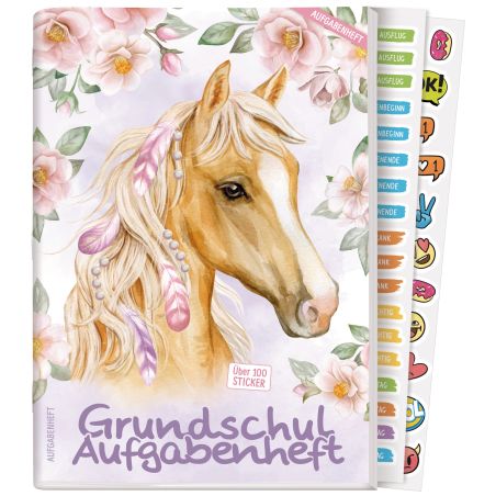Grundschul-Aufgabenheft A5 sortiert