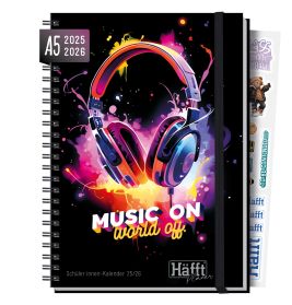 Häfft Planer 25/26 Premium Schüler Kalender sortiert