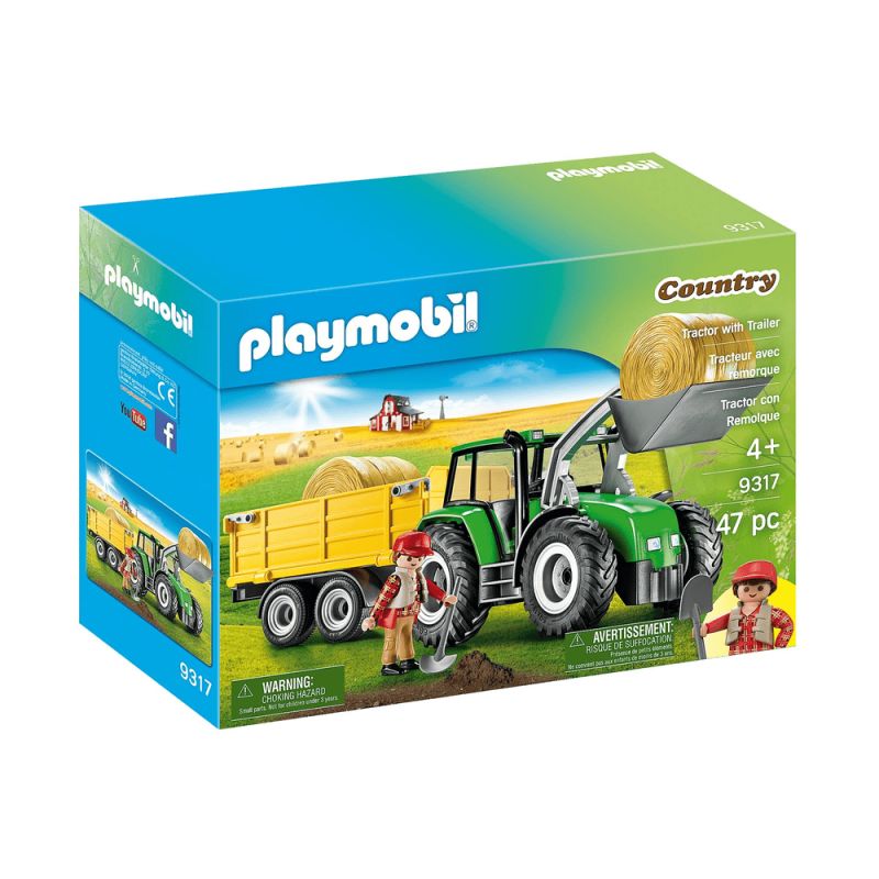 Traktor mit Anhänger