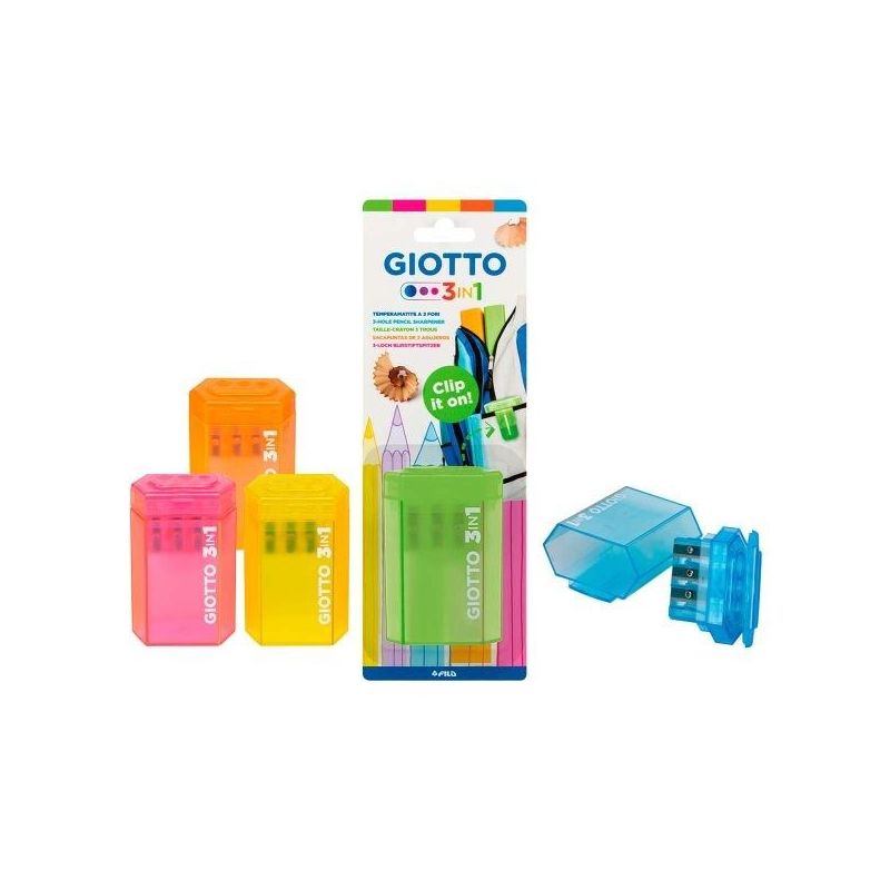 Giotto Bleistiftspitzer 3in1