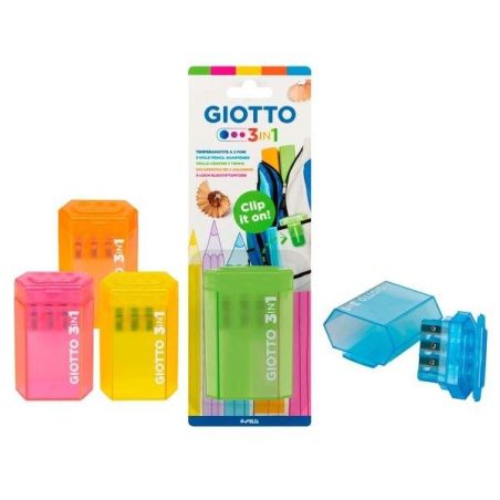 Giotto Bleistiftspitzer 3in1