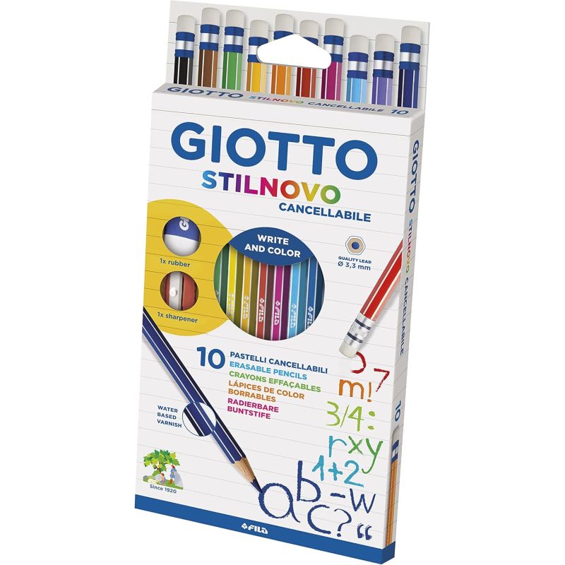 Giotto Stilnovo Erasable Etui 10 St. Giotto Stilnovo Erasable Etui 10 St.