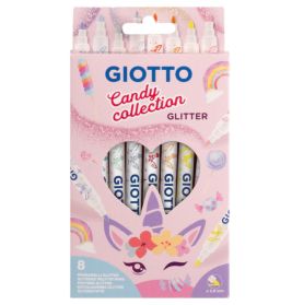 GIOTTO Turbo Glitter Pastel K08 Candy Collection