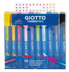 GIOTTO Turbo Pro 10er Etui, Primärfarben