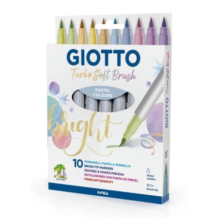 Giotto Turbo Soft Brush Pastel 10er