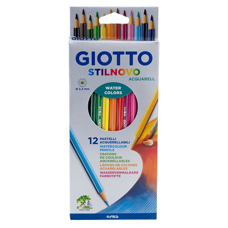 Giotto Stilnovo Acquarell Etui 12 St.