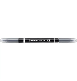 Fibre-tip pen and Fineliner in one STABILO® Trio® 2 in 1Filzstift und Fineliner in einem STABILO® Tr