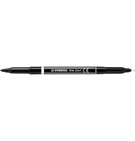 Fibre-tip pen and Fineliner in one STABILO® Trio® 2 in 1Filzstift und Fineliner in einem STABILO® Tr