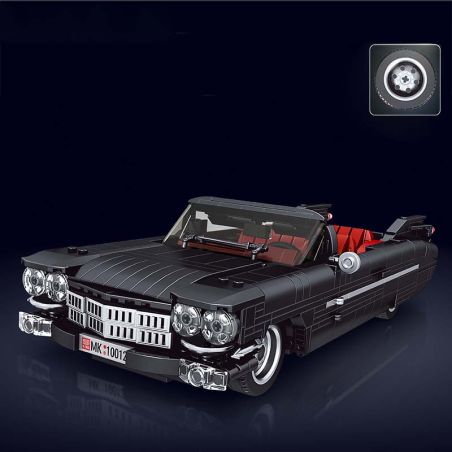 Mould King schwarzer amerik. Oldtimer