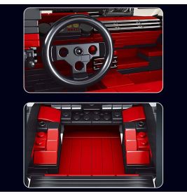 Mould King schwarzer amerik. Oldtimer