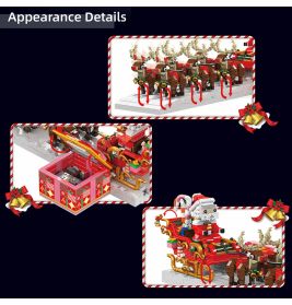 Santa Claus Sleigh 2073/pcs