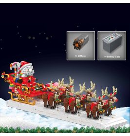 Santa Claus Sleigh 2073/pcs