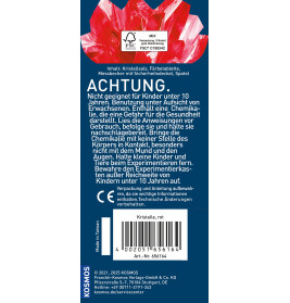 Rote Kristalle