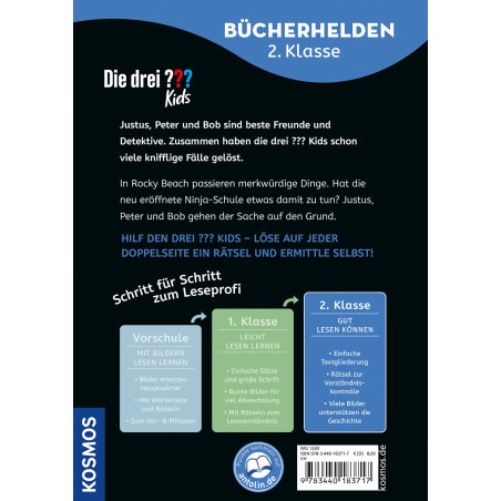 Die drei ??? Kids,Vorsicht Ninjas Bücherhelden 2. Klasse