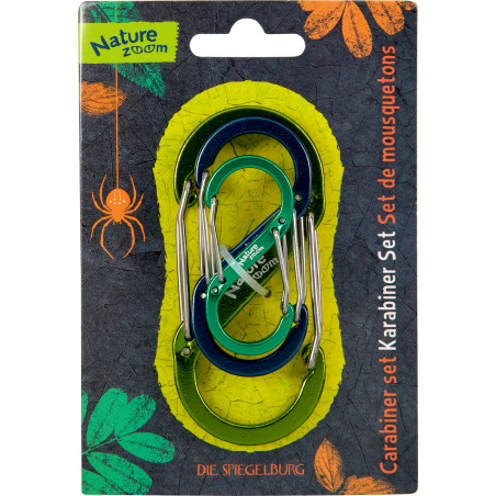 S-Karabiner Set - Nature Zoom