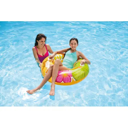 Schwimmreifen Transparent sortiert