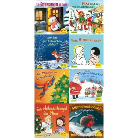 Pixi-Weihnachts-Box 38: Zauberhafte Weihnachten mit Pixi (8x8 Exemplare)