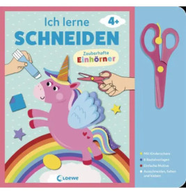 Ich lerne schneiden - Zauberhafte Einhörner