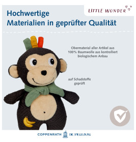 Knistertier Affe - Little Wond er