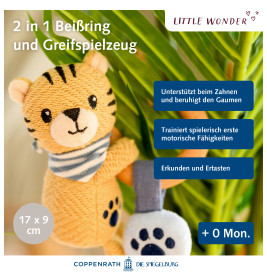 Holz-Ringrassel Tiger - Little Wonder