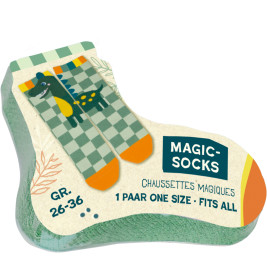 Magic Socks - Dino Friends, one size
