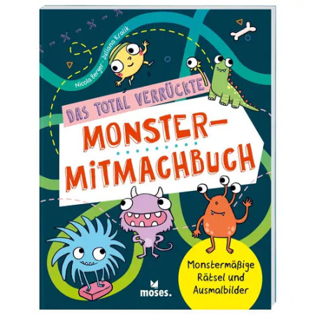 Das total verrückte Monster- Mitmachbuch