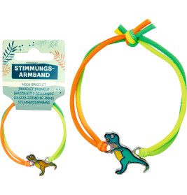 Stimmungsarmband - Dino Friends, sortiert