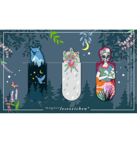 Magnetlesezeichen Mystic night