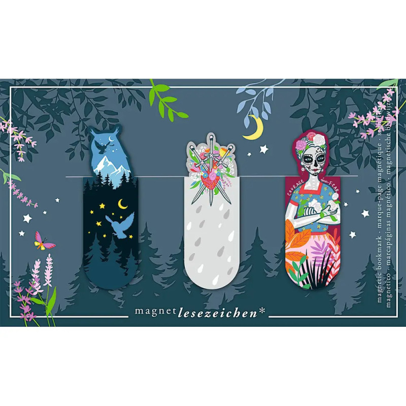 Magnetlesezeichen Mystic night