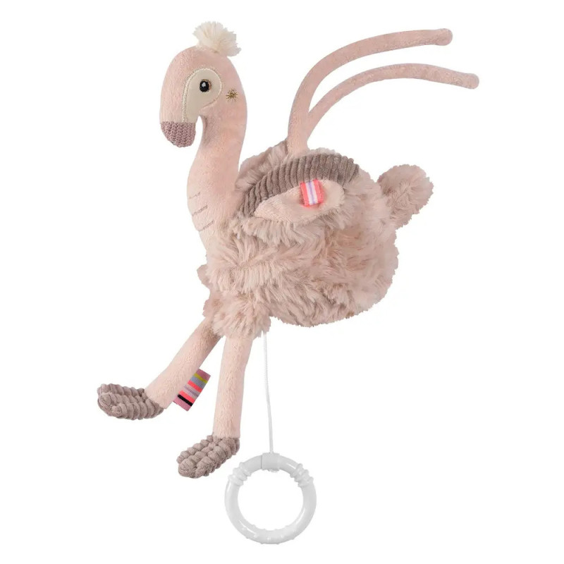 Mini-Spieluhr Flamingo