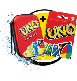 UNO Kartenspiel mit Carry Bag