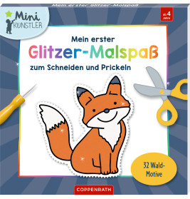 Mein 1.Glitzer-Malspaß Schneiden+Prickeln: W