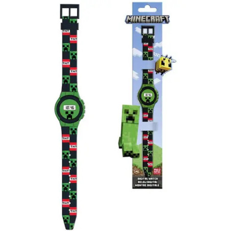 Digitaluhr Minecraft
