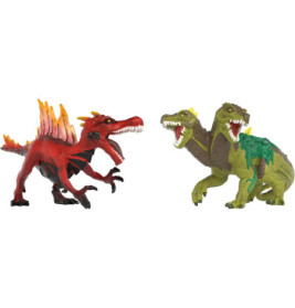 Feuersaurier vs. Dschungelechs e