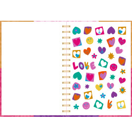 Ringbuch DIN A5: LOVE - Friends Forever