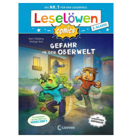 Leselöwen Comics 2. Klasse - Gefahr in derOberwelt