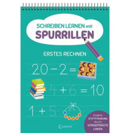 Schreiben lernen mit Spurrillen - Erstes