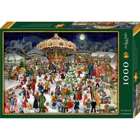 Puzzle: Nostalgischer Weihnachtsmarkt -