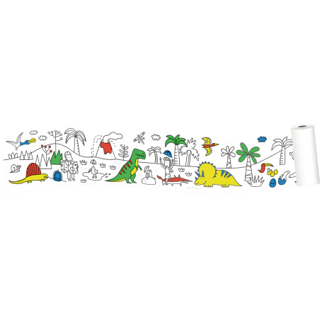 Meine 1.Malrolle Dinos & Co.