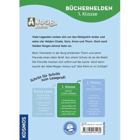 Andor Junior, Bücherhelden 1. Klasse, Die geheime Botschaft