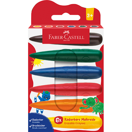 Malkreide, Finger, 6er