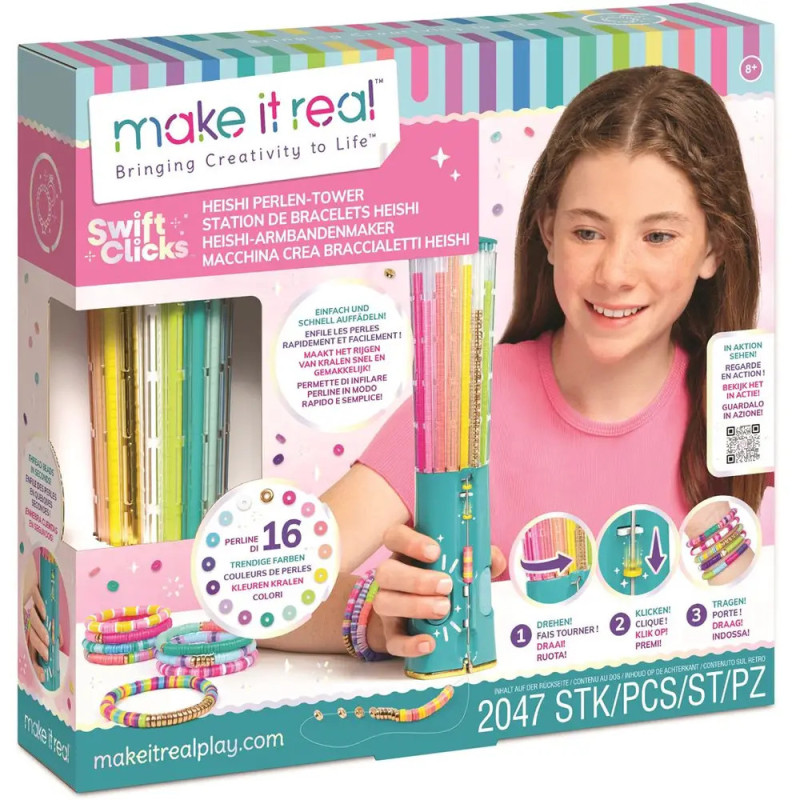 Make it real Heishi Perlen-Tower